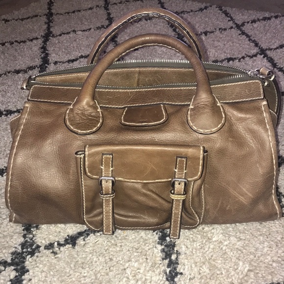 Sold on Mercari! Chloe Edith Satchel - Picture 15 of 16